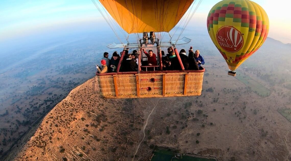 hot air balloon ride