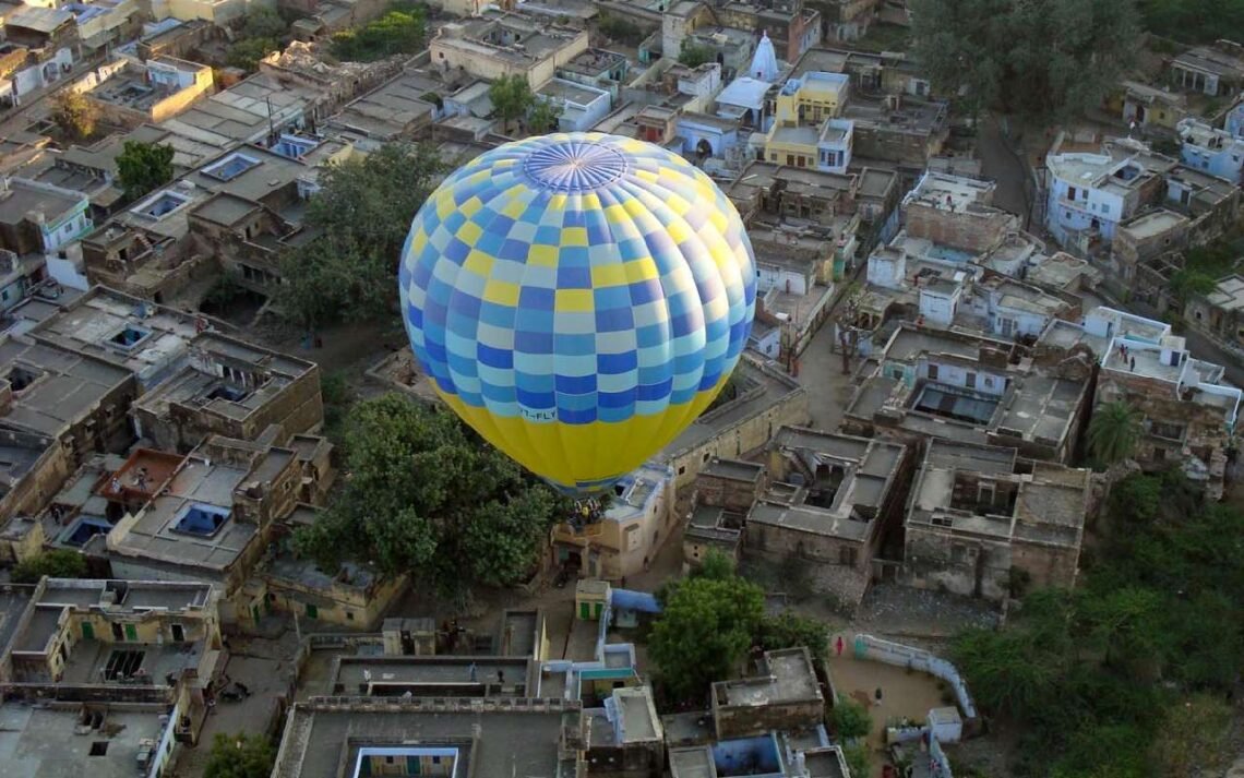 Hot air ballooning in Rajasthan