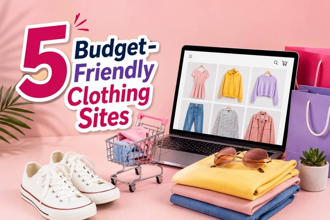 5 Budget-Friendly Clothing Sites